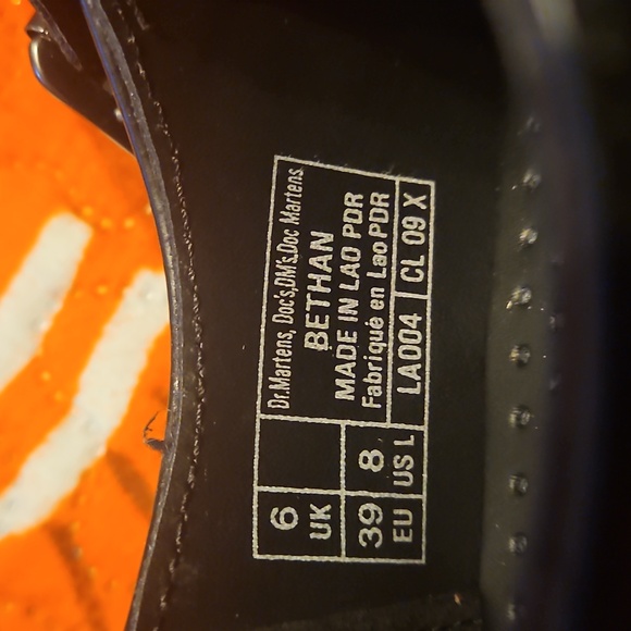 Dr. Martens Womens Black Bethan Platforms - Size 8 - Picture 5 of 5